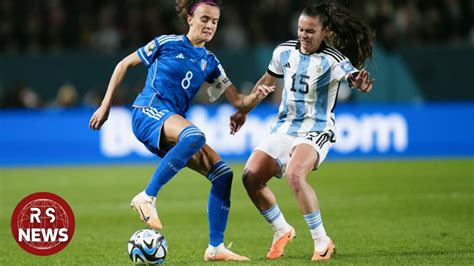 Cristiana Girelli’s goal gives Italy 1-0 win over Argentina at the Women’s World Cup
